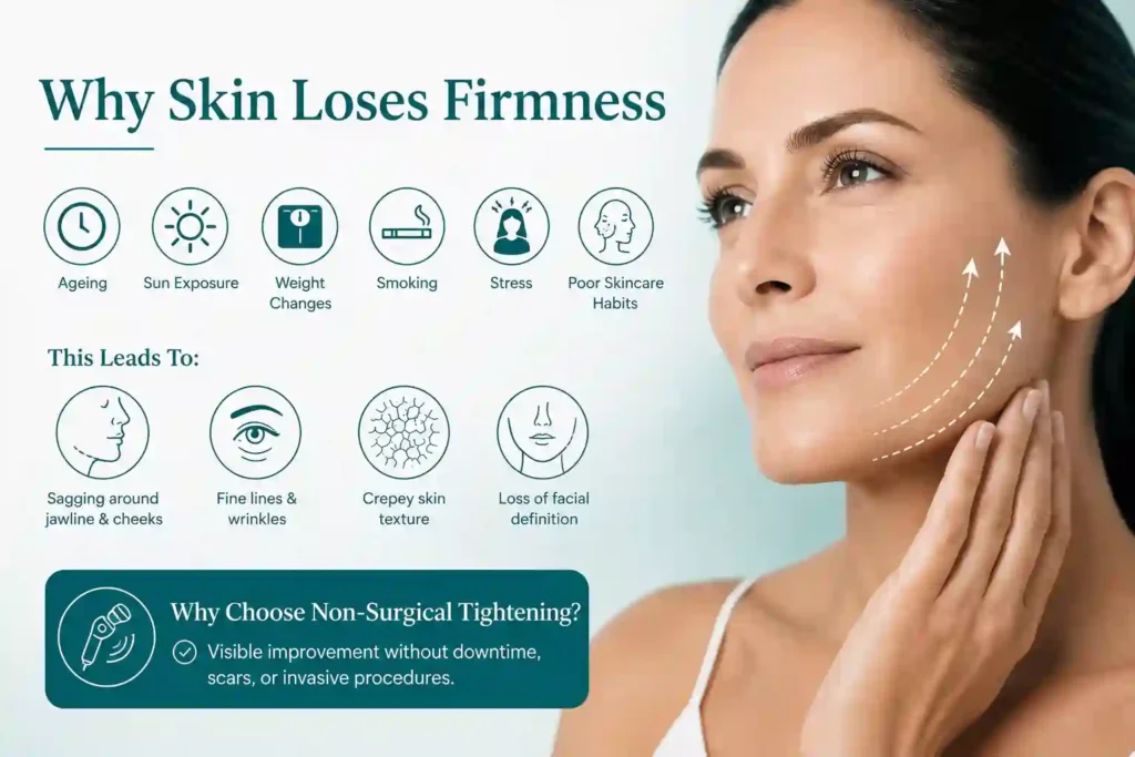 What Makes Skin Lose Firmness and Why Do People Seek Non-Surgical Tightening Newham?
